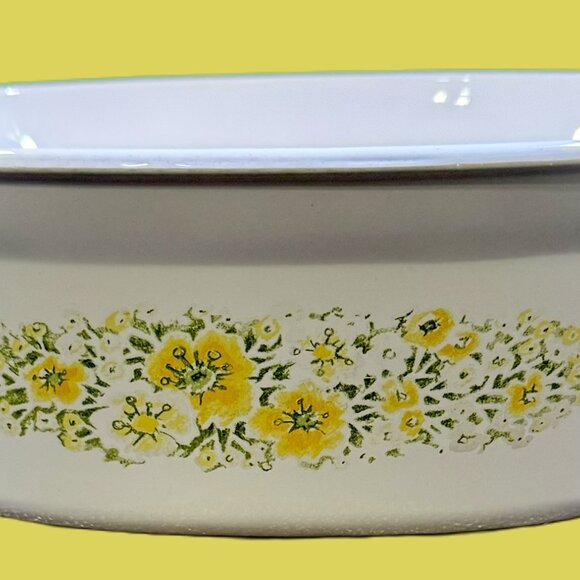 RARE - Corning Ware Roaster in the April Pattern = DC-2 1/2-B - Picture 2 of 4